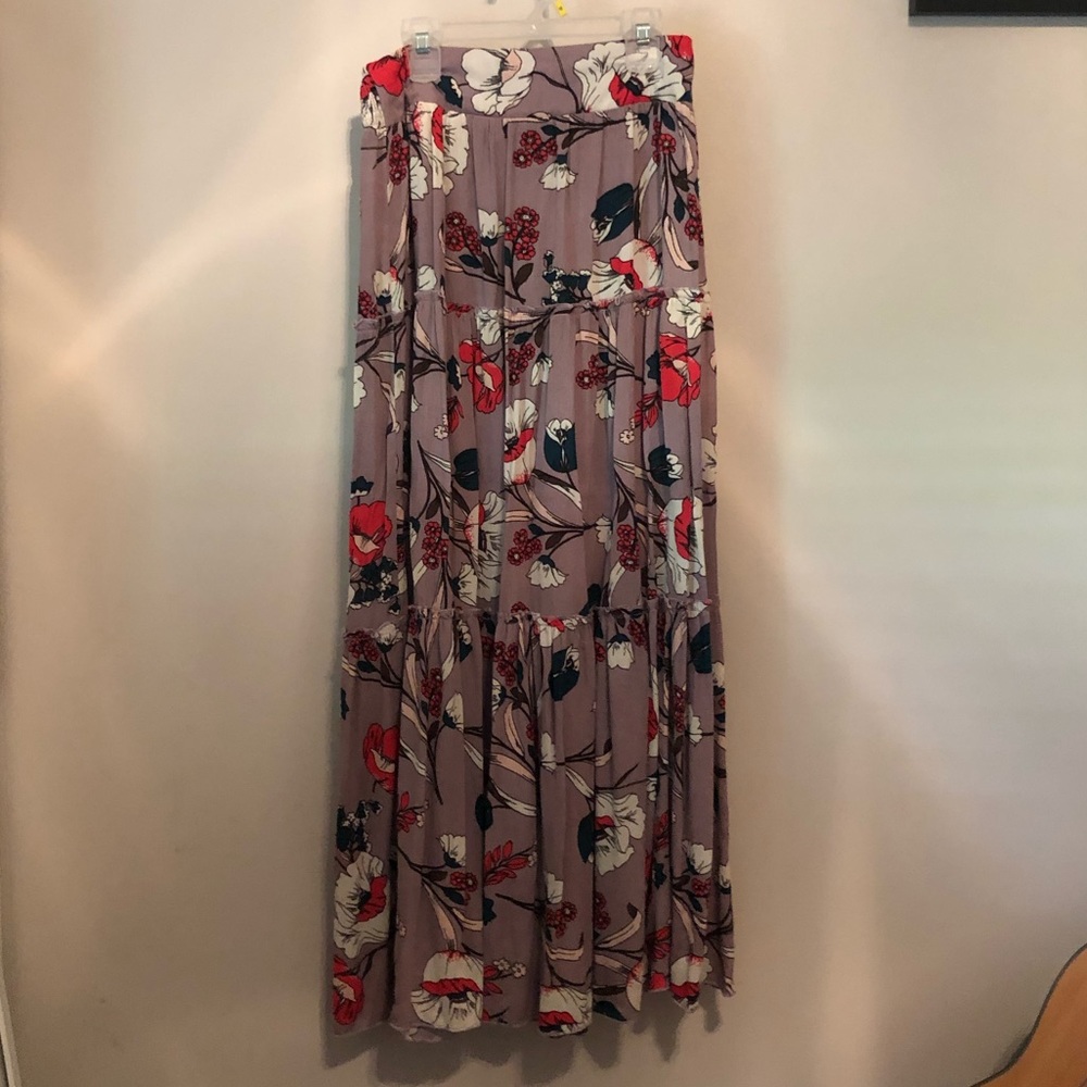 Floral Maxi Skirt